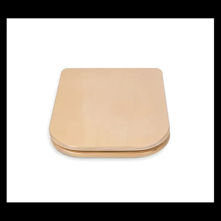 Best Trobolo Siège de toilette en bois avec couvercle