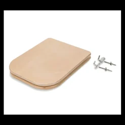 Best Trobolo Siège de toilette en bois avec couvercle