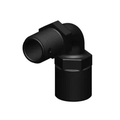 New Trudesign Coude 90° FM fileté fileté BSP noir