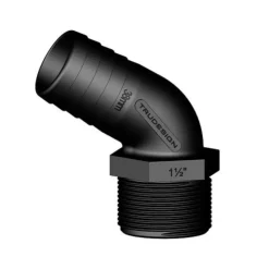 New Trudesign Coude 120° MM  fileté cannelé BSP