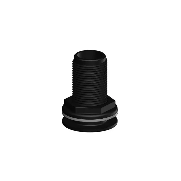 New Trudesign Passe-coque fileté noir BSP