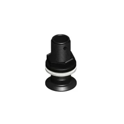 New Trudesign Passe-coque flush fileté noir BSP