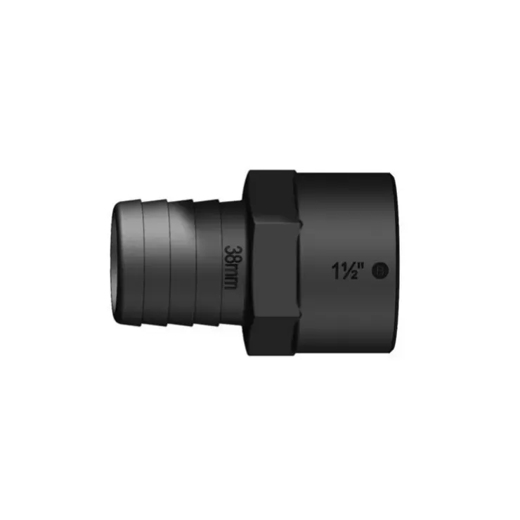 Discount Trudesign Raccord FM fileté cannelé noir BSP