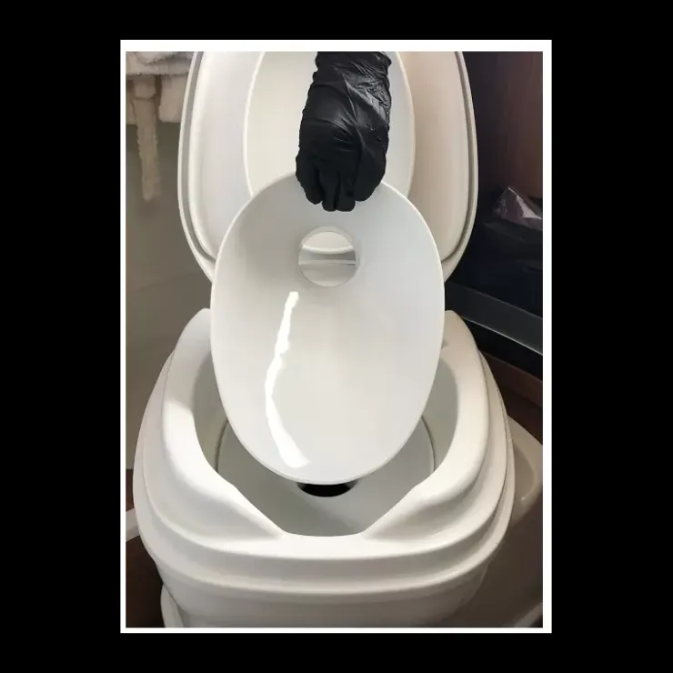 Hot TWUSCH Insert porcelaine pour WC THETFORD