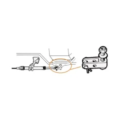 Sale Ultraflex A75 attache câble direction sur moteur
