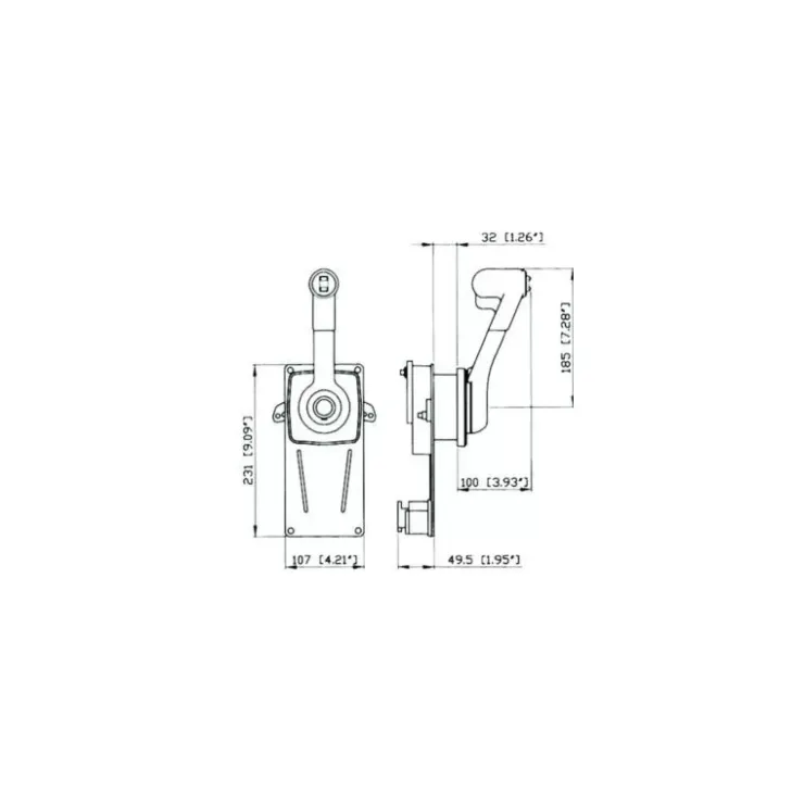 Sale Ultraflex B183 levier commande moteur