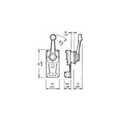 Sale Ultraflex Boîtier  B85 pour moteur in-board