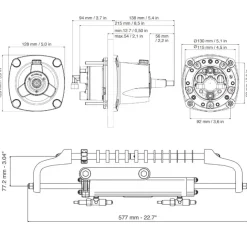 Discount Ultraflex Kit GoTech OBF jusqu'à 115 CV - vérin frontal