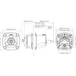 Discount Ultraflex Kit GoTech OBF jusqu'à 115 CV - vérin frontal