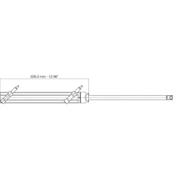 Clearance Ultraflex Kit Hyco-OBS jusqu'à 150 CV | vérin latéral
