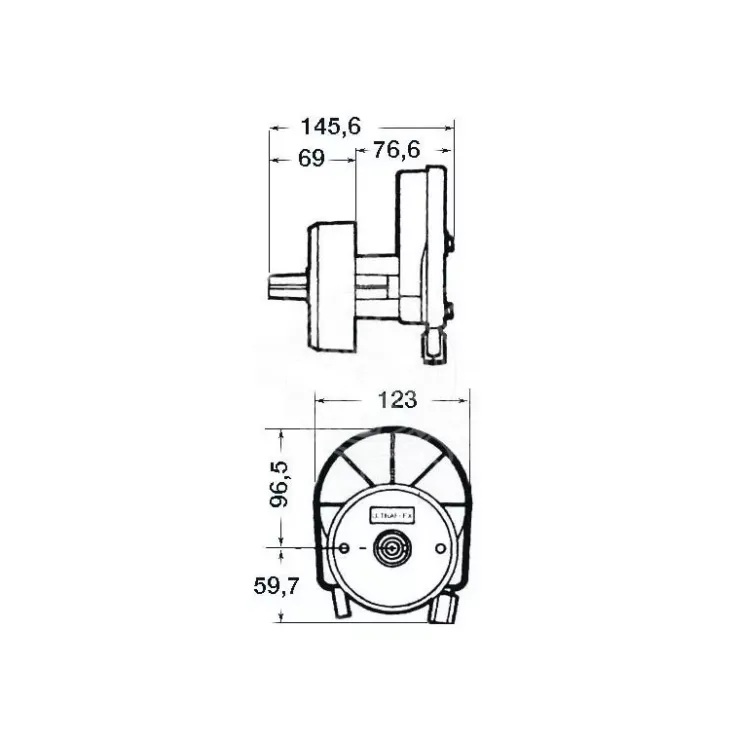 Outlet Ultraflex T67 kit direction max 55 CV