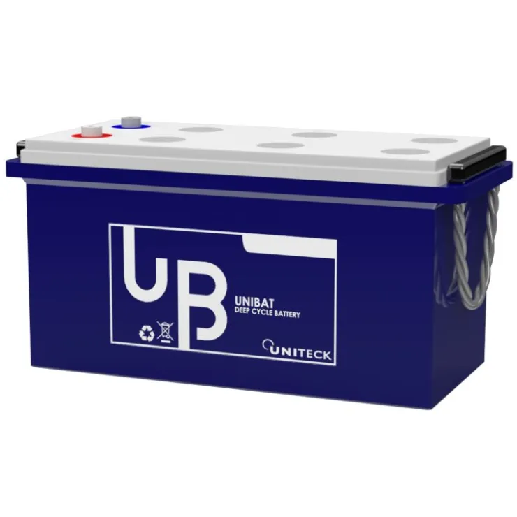 New Uniteck Batterie GEL UNIBAT 220.12 | 220Ah