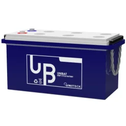 Sale Uniteck Batterie GEL UNIBAT 150.12 | 150Ah