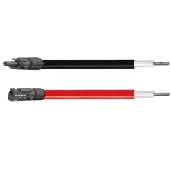 Clearance Uniteck Paire de câbles solaire 6 mm² sertis de connecteurs MC4 | 1 côté