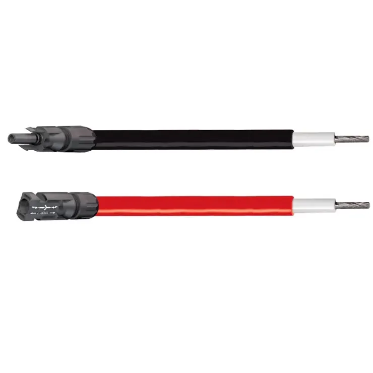 Online Uniteck Paire de câbles solaire 4 mm² sertis de connecteurs MC4 | 1 côté