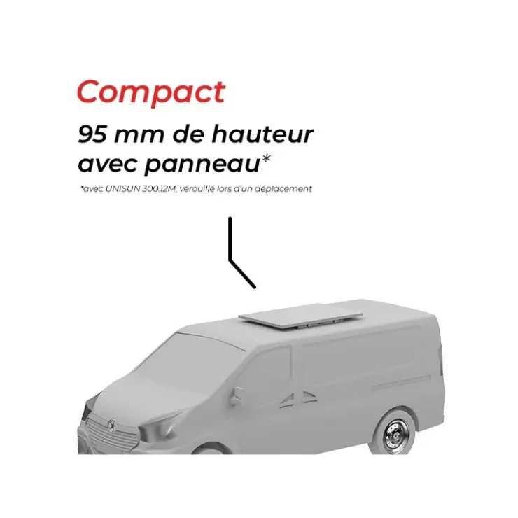 Clearance Uniteck Unifix 150.1 C Support véhicule de loisirs inclinable
