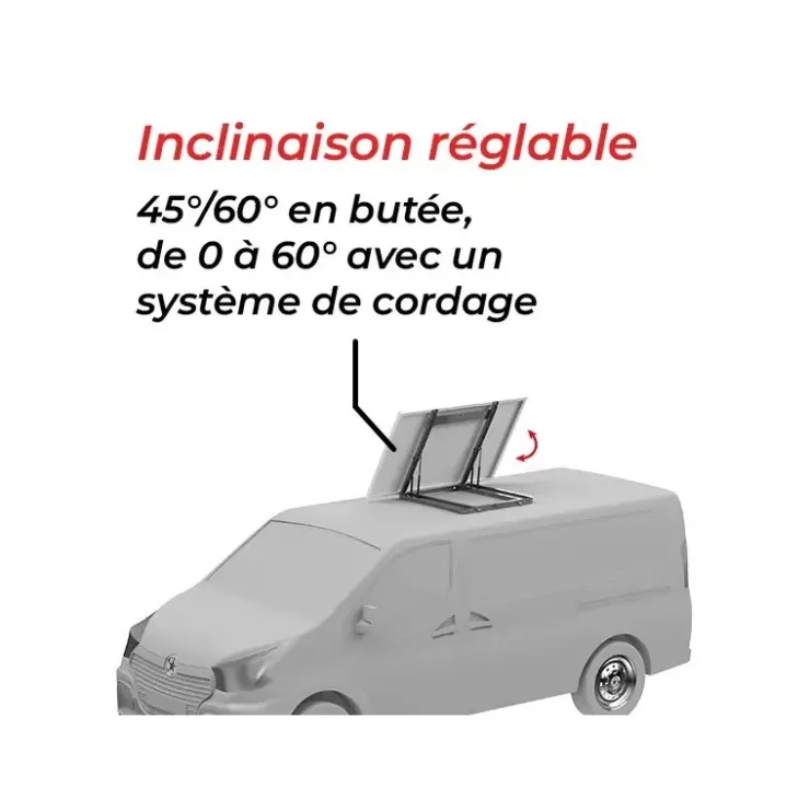 Clearance Uniteck Unifix 300.1 C Support véhicule de loisirs inclinable