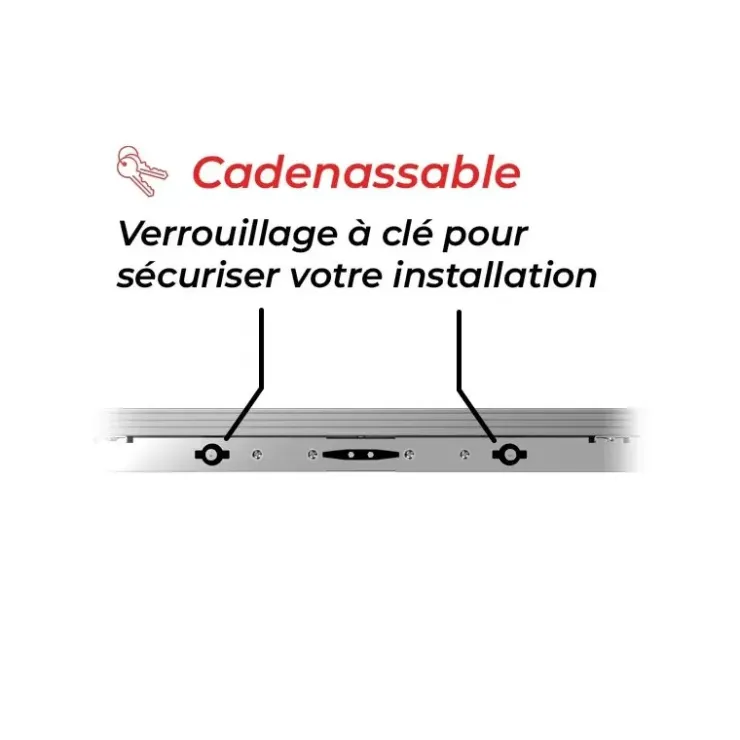 Clearance Uniteck Unifix 300.1 C Support véhicule de loisirs inclinable