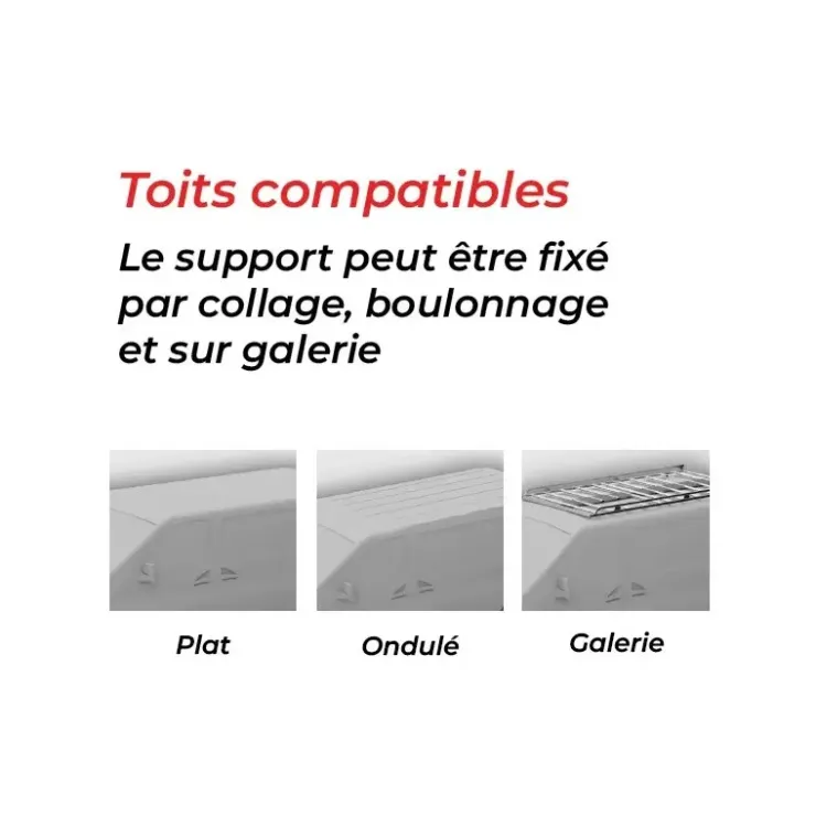 Clearance Uniteck Unifix 300.1 C Support véhicule de loisirs inclinable