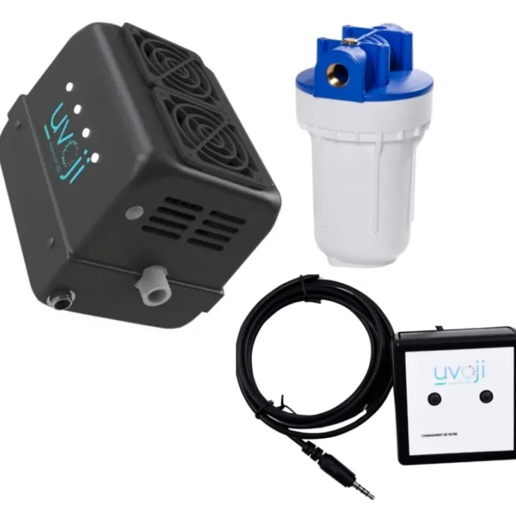 New Uvoji Kit Oji Camp 16 L/min | préfiltre + boîtier déporté