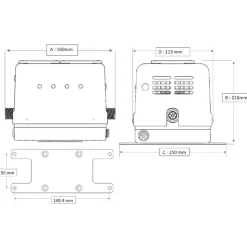 Uvoji Kit Oji Camp 8 L/min | préfiltre + boîtier déporté