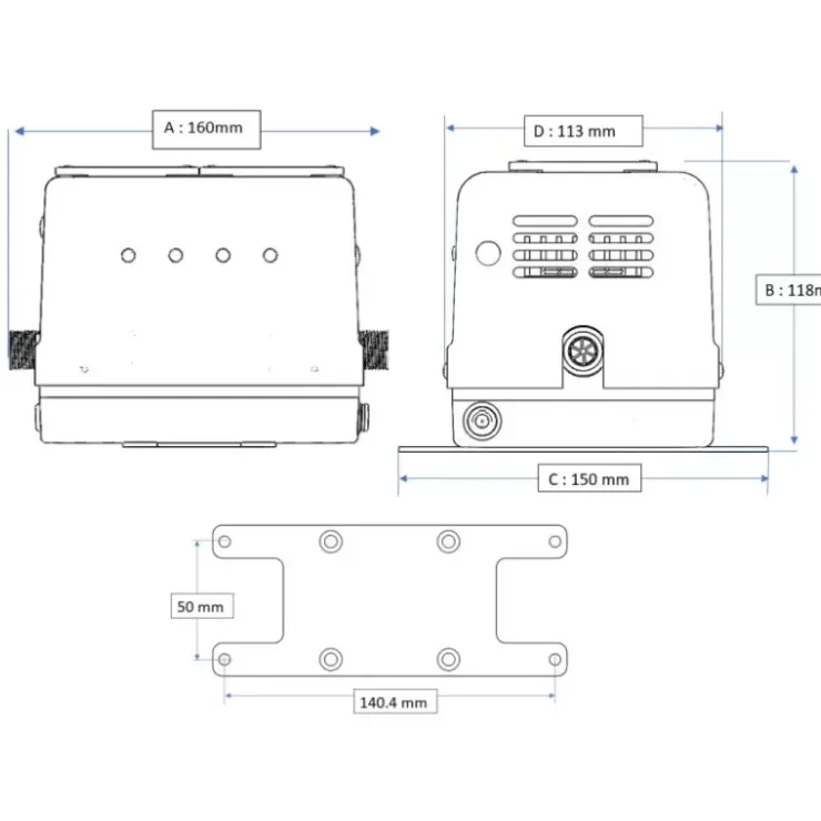 Uvoji Oji Camp 8 L/min | Purificateur UV