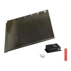 Vechline Kit solaire PERC Full Black 140 W MPPT