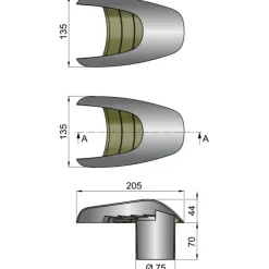 Discount Vetus Aérateur Typhoon ø 75 mm