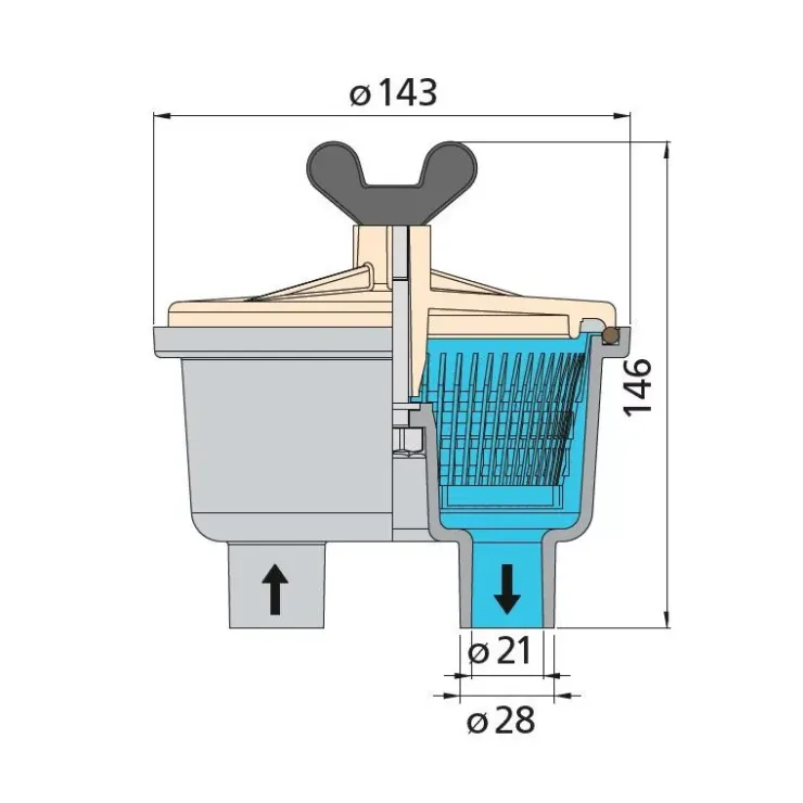 New Vetus Filtre FILTER150