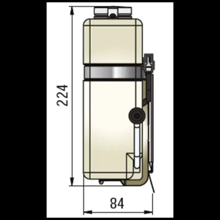 Clearance Vetus Kit lave glace complet 12/24V