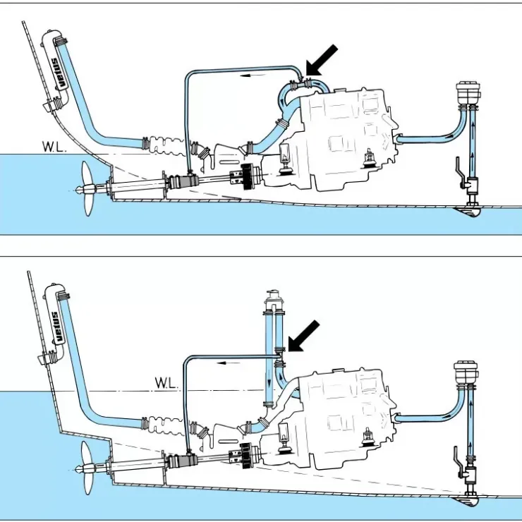 Sale Vetus Kit prise d'eau sur moteur pour presse-étoupe
