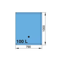Clearance Vetus Réservoir souple 3 couches 55 à 220 L