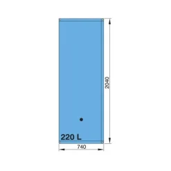 Clearance Vetus Réservoir souple 3 couches 55 à 220 L