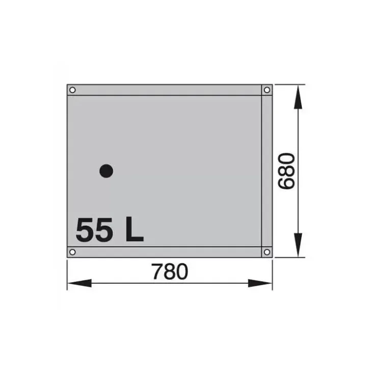 Sale Vetus Réservoir souple eaux noires 3 couches 55 à 160 L