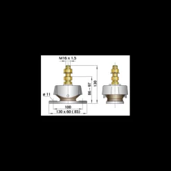 Outlet Vetus Silent Bloc K 3 cylindres