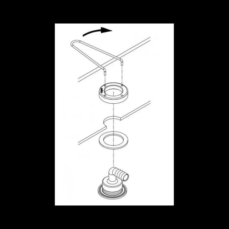 Vetus Tuyau d'aspiration pour réservoir ø13 mm