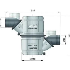 Best Vetus Waterlock NLP 15 à 120 CV