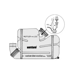 Discount Vetus XHS Capteur température gaz d’échappement