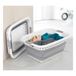 Via Mondo Panière à linge rétractable