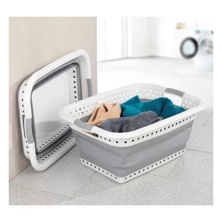 Via Mondo Panière à linge rétractable