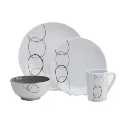 Clearance Via Mondo Set vaisselle Rings