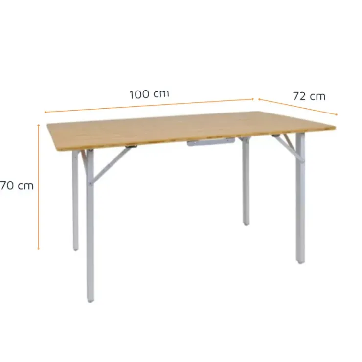 Discount Via Mondo Table Bambou 100