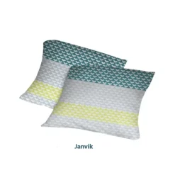 New Via Mondo Taie d'oreiller pour lit tout fait
