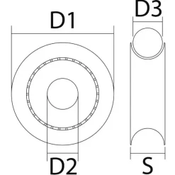 Sale Viadana Réa Delrin seul Ø 17 à 56 mm
