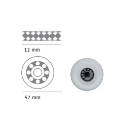 Viadana Rail en T de 26 mm & accessoires
