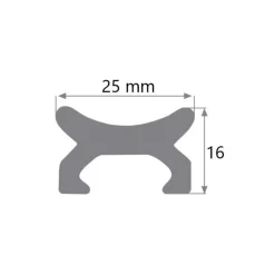 Hot Viadana Rail en X 25 x 16 & accessoires