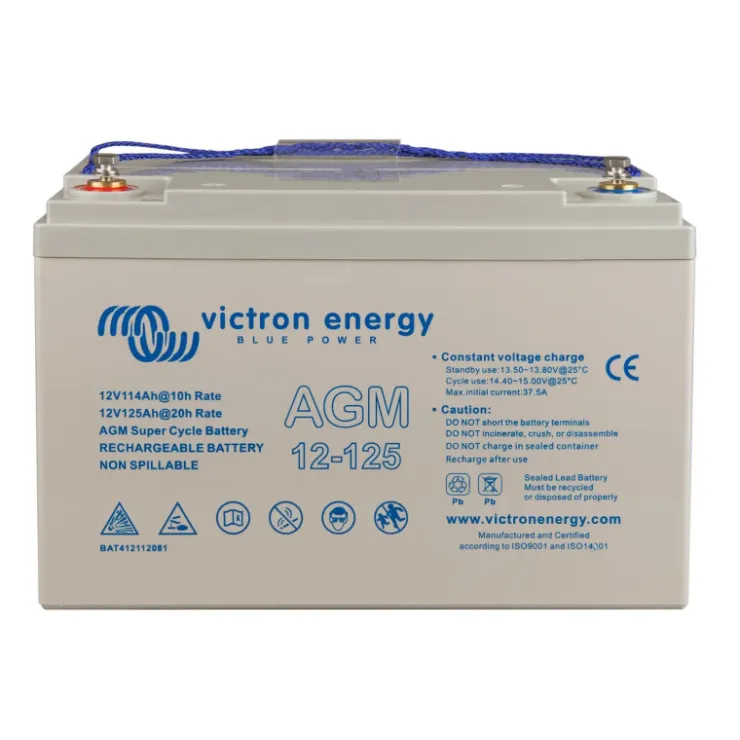 Sale Victron Energy VICTRON Batterie AGM Super Cycle 12 V | 125 Ah