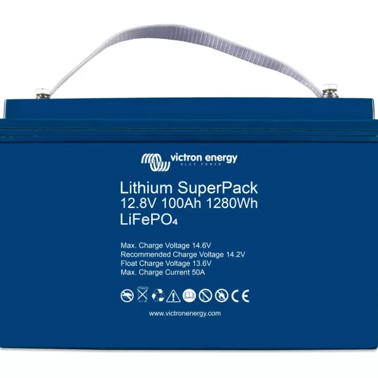 Clearance Victron Energy VICTRON Batterie Superpack lithium 12 V | 100 Ah - 1280 Wh