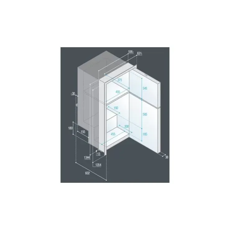 Vitrifrigo DP2600iX Réfrigérateur 230 L