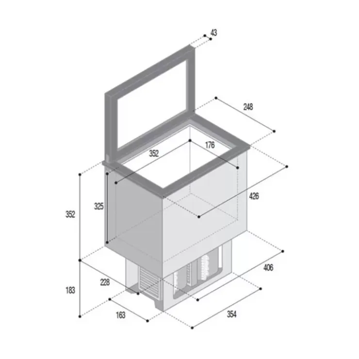 Clearance Vitrifrigo TL20